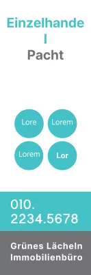 Vermietung eines Ladenlokals