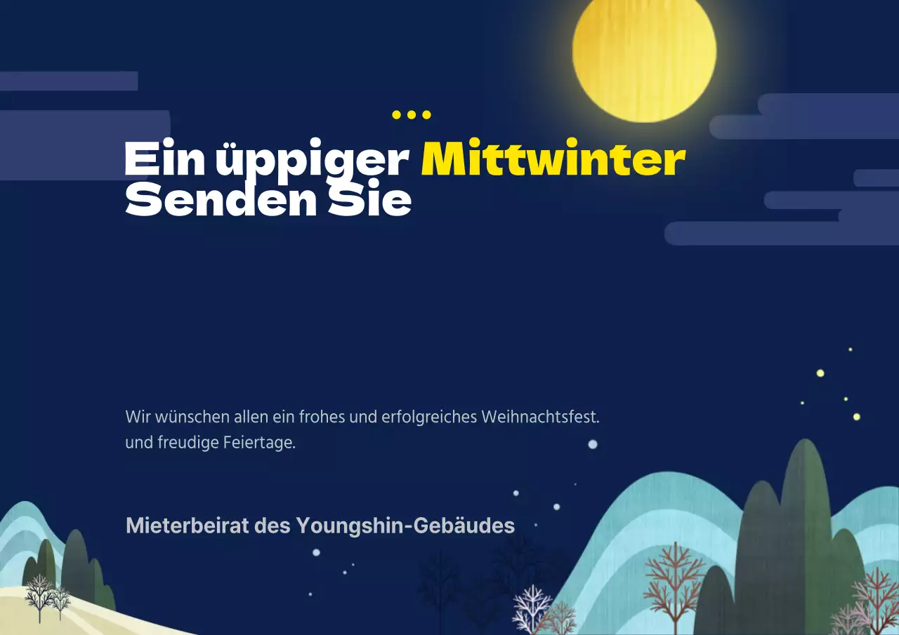 Ein herzhafter Mittwinter
