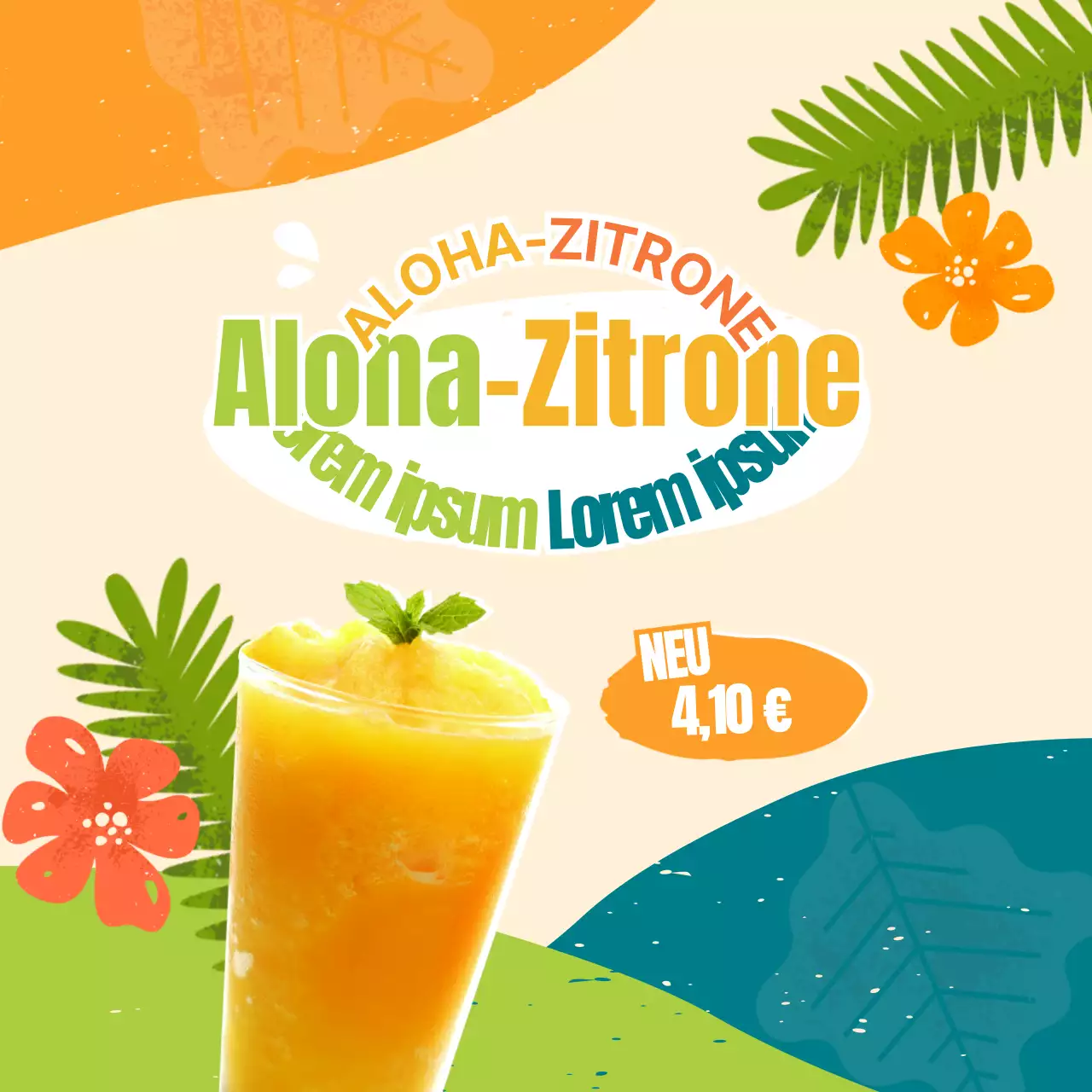 Café Sommer Neue Speisekarte