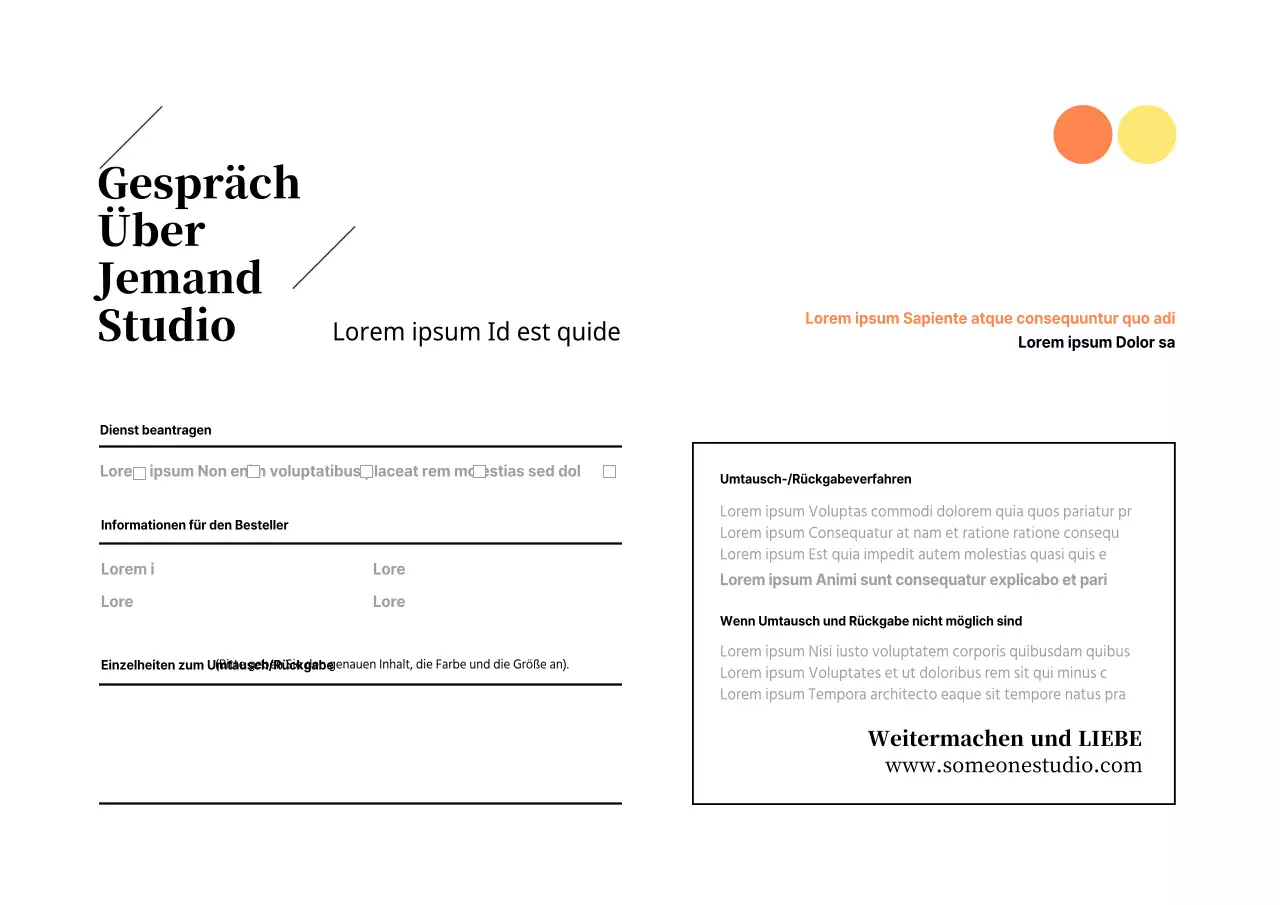 Einkaufszentrum Austauschkarte Postkarte in rosa Marmortönen