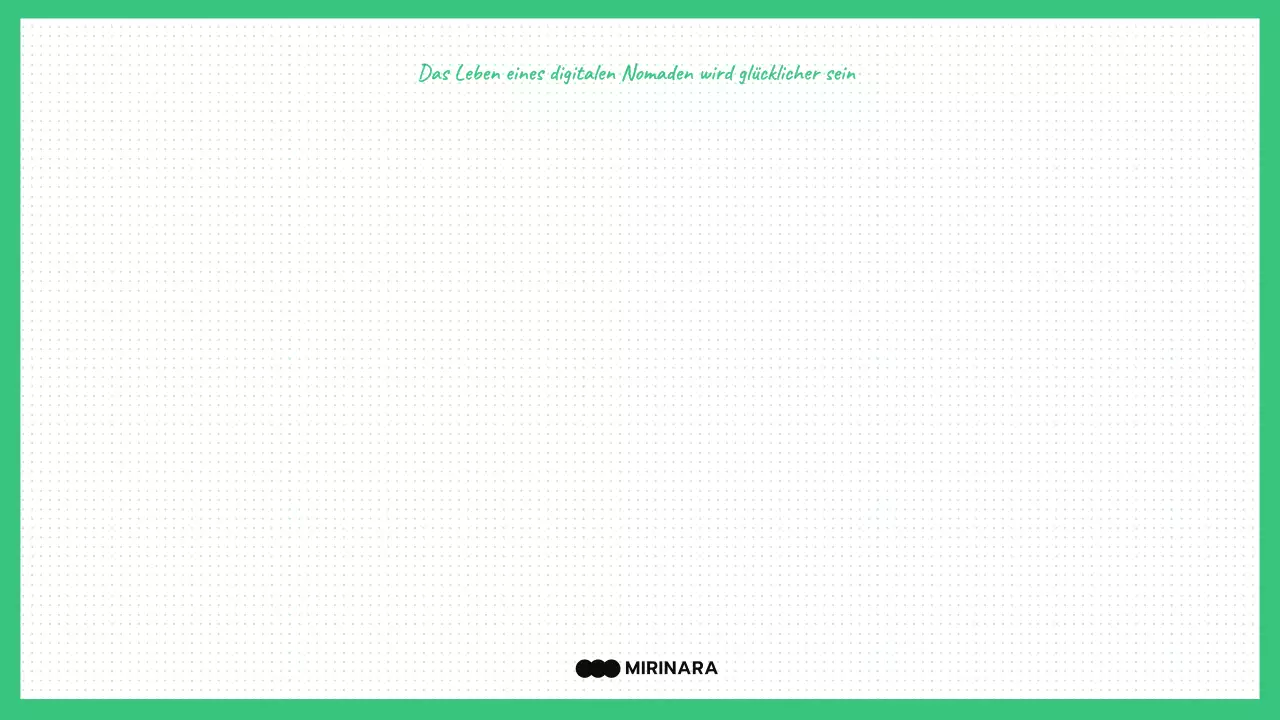 Business GoodNotes mit mintfarbenen schwarzen Linien