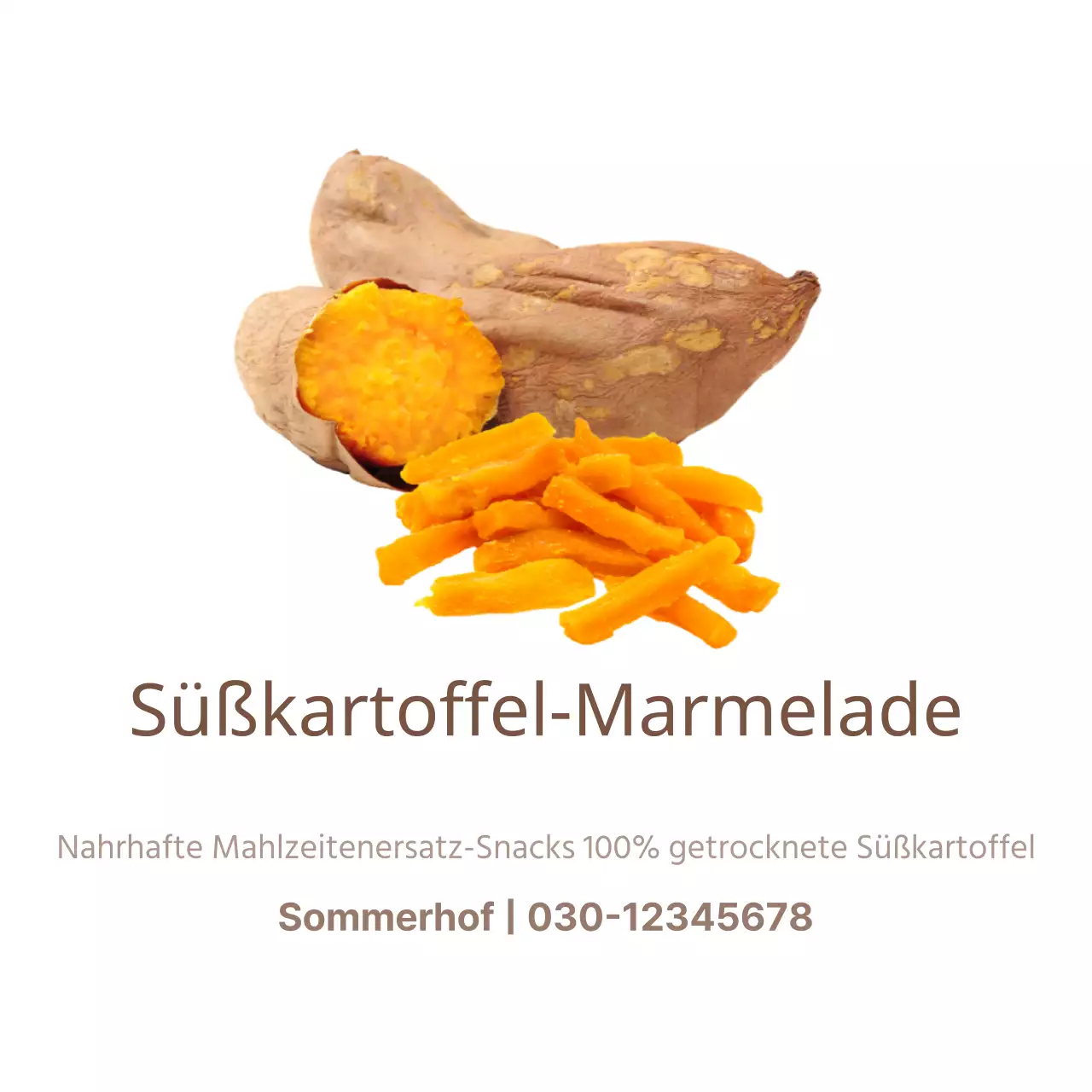 Süßkartoffel-Marmelade