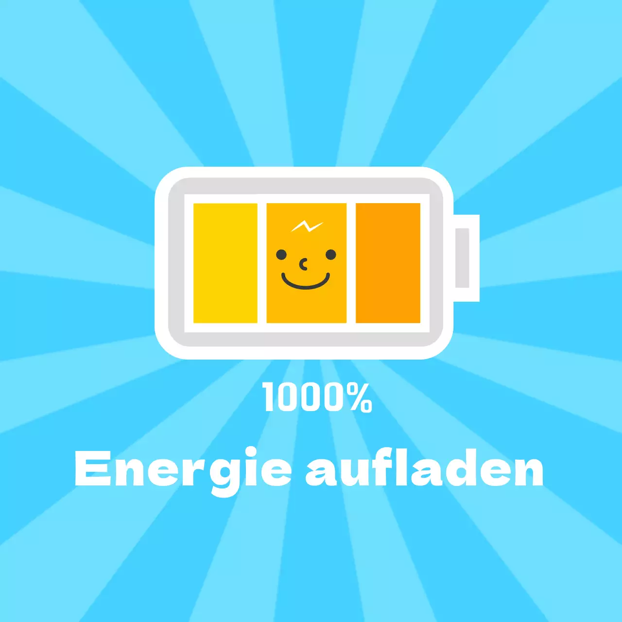 Energie aufladen