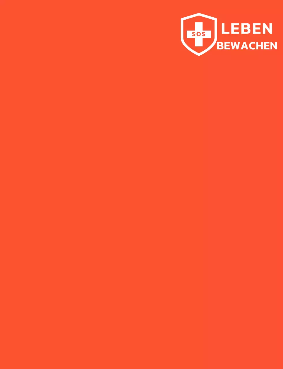 Rettungsschwimmer Rettungsschwimmer in Weiß