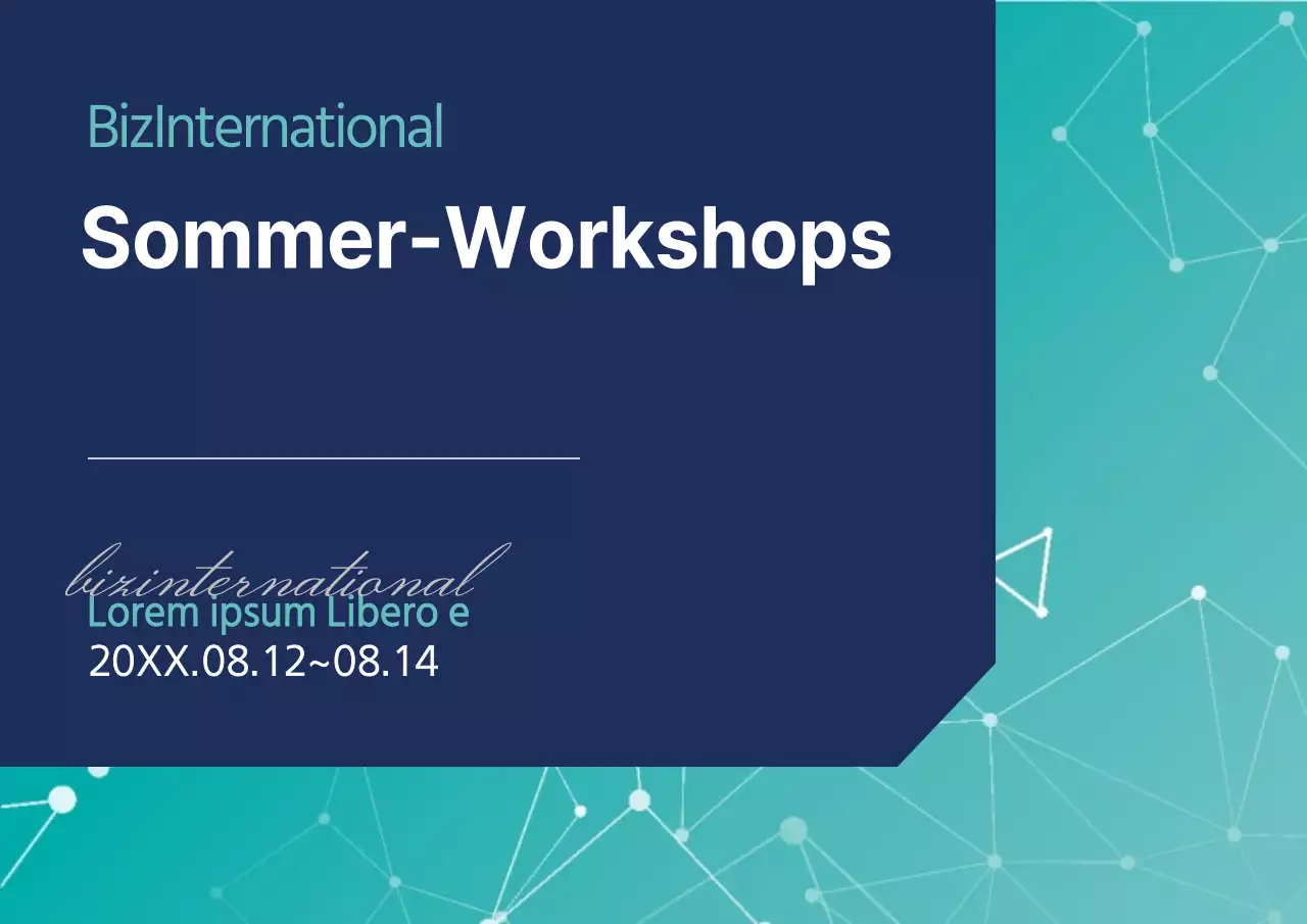 Sommer-Workshops