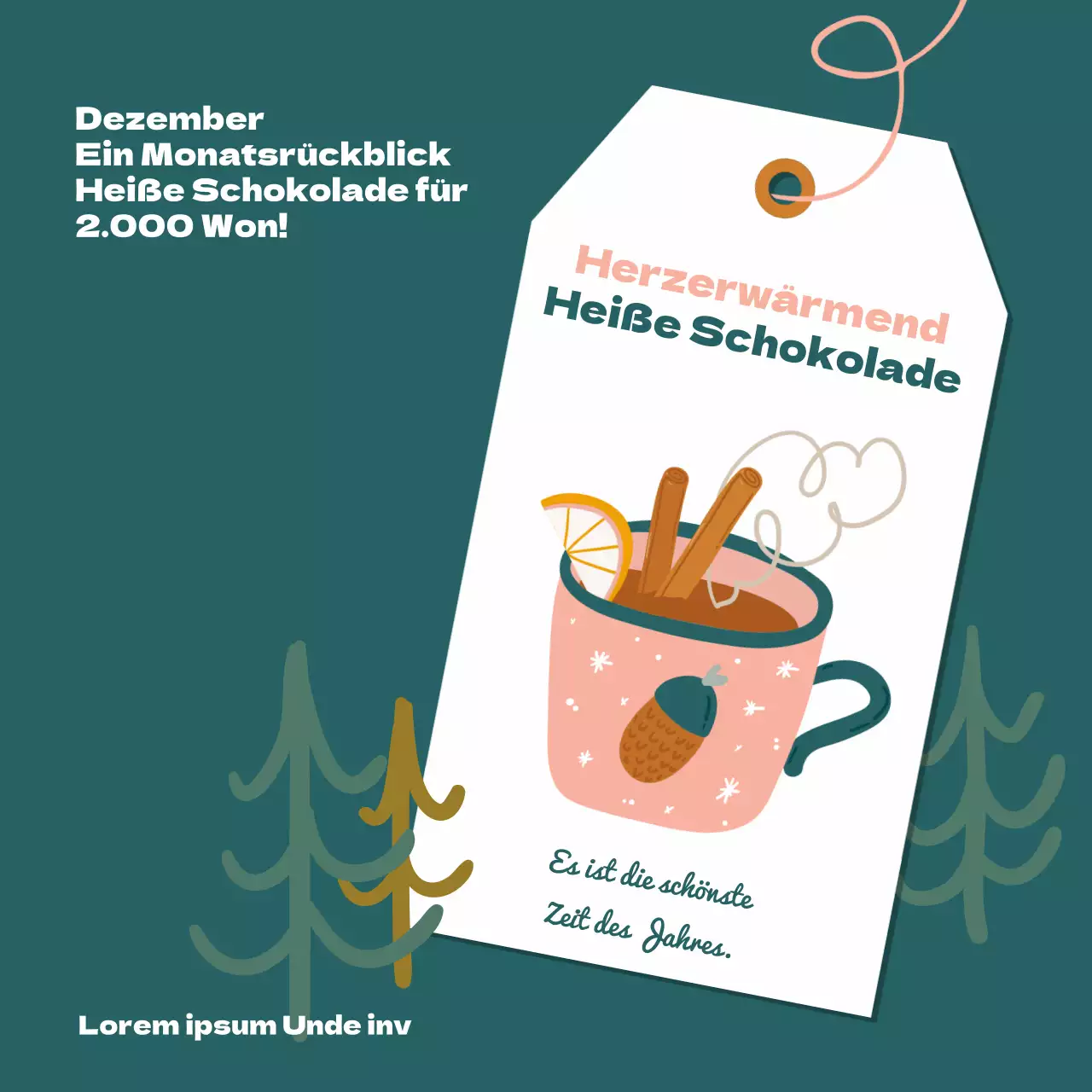 Winterliche Getränke