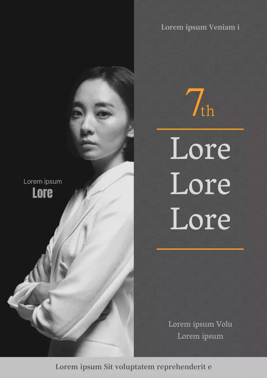 Graue und orangefarbene Staffeln der Geisteswissenschaften Leitfaden für Vorlesungen