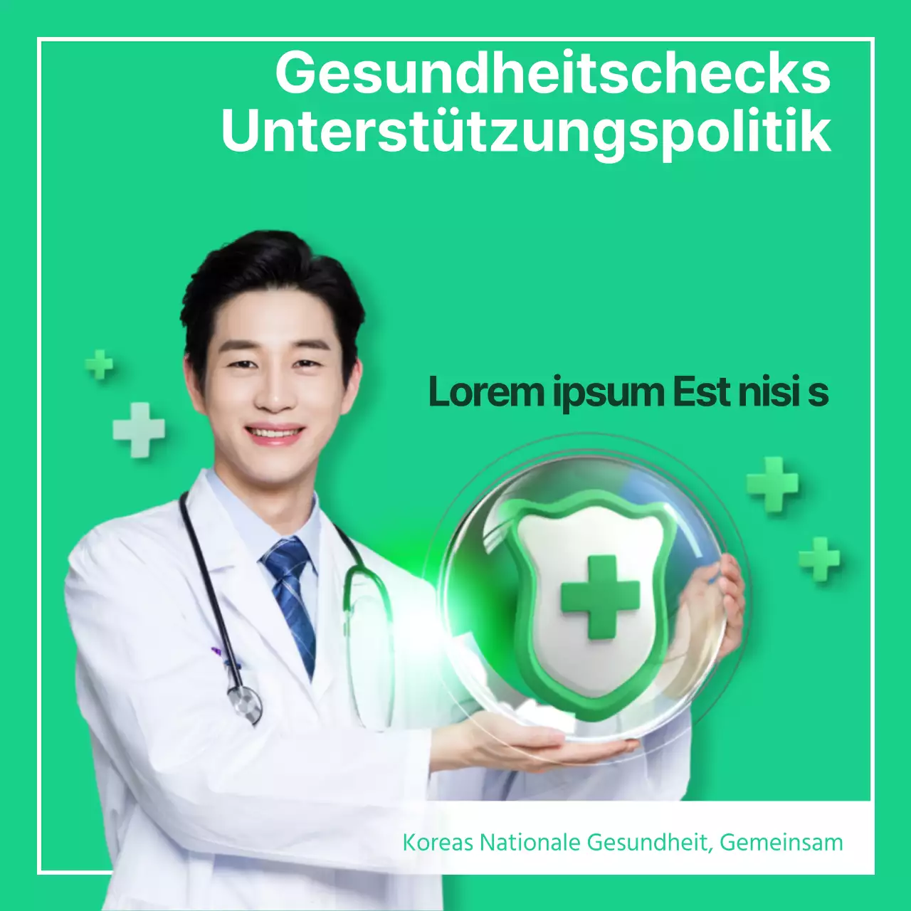 Politik zur Unterstützung der Gesundheitsvorsorge