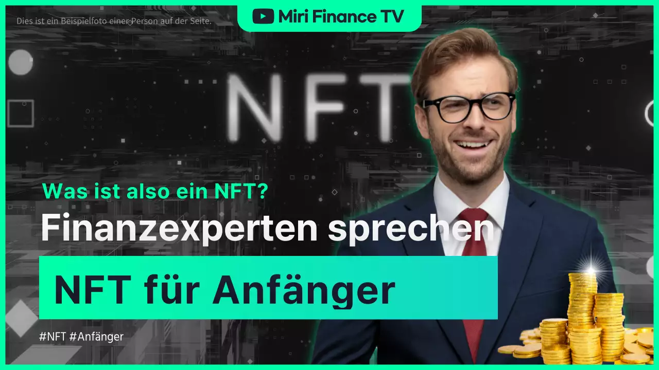 Mintfarbene, bildlastige NFT-Selbsthilfefibel YouTube-Miniaturansicht
