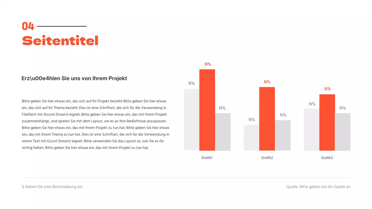 Saubere Präsentationen
