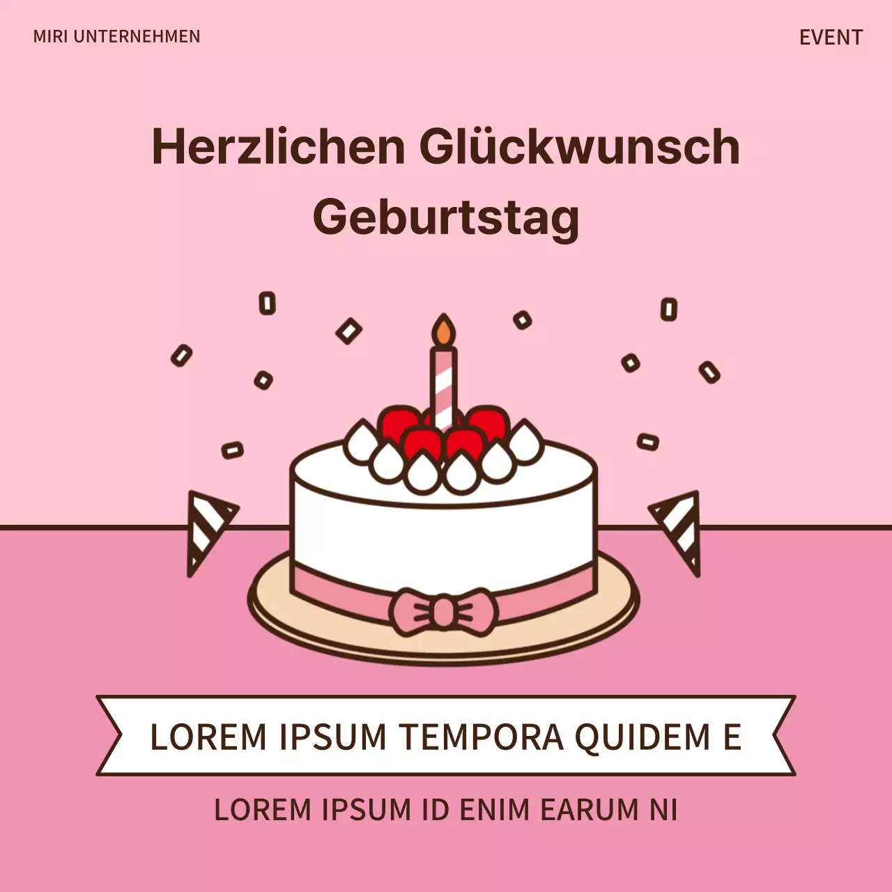 Veranstaltungen zum Jahrestag in Rosa