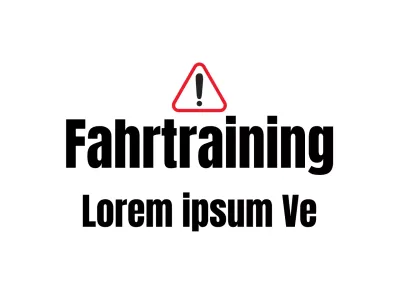 Rot Schwarz Lesbarer Führerschein für Anfänger