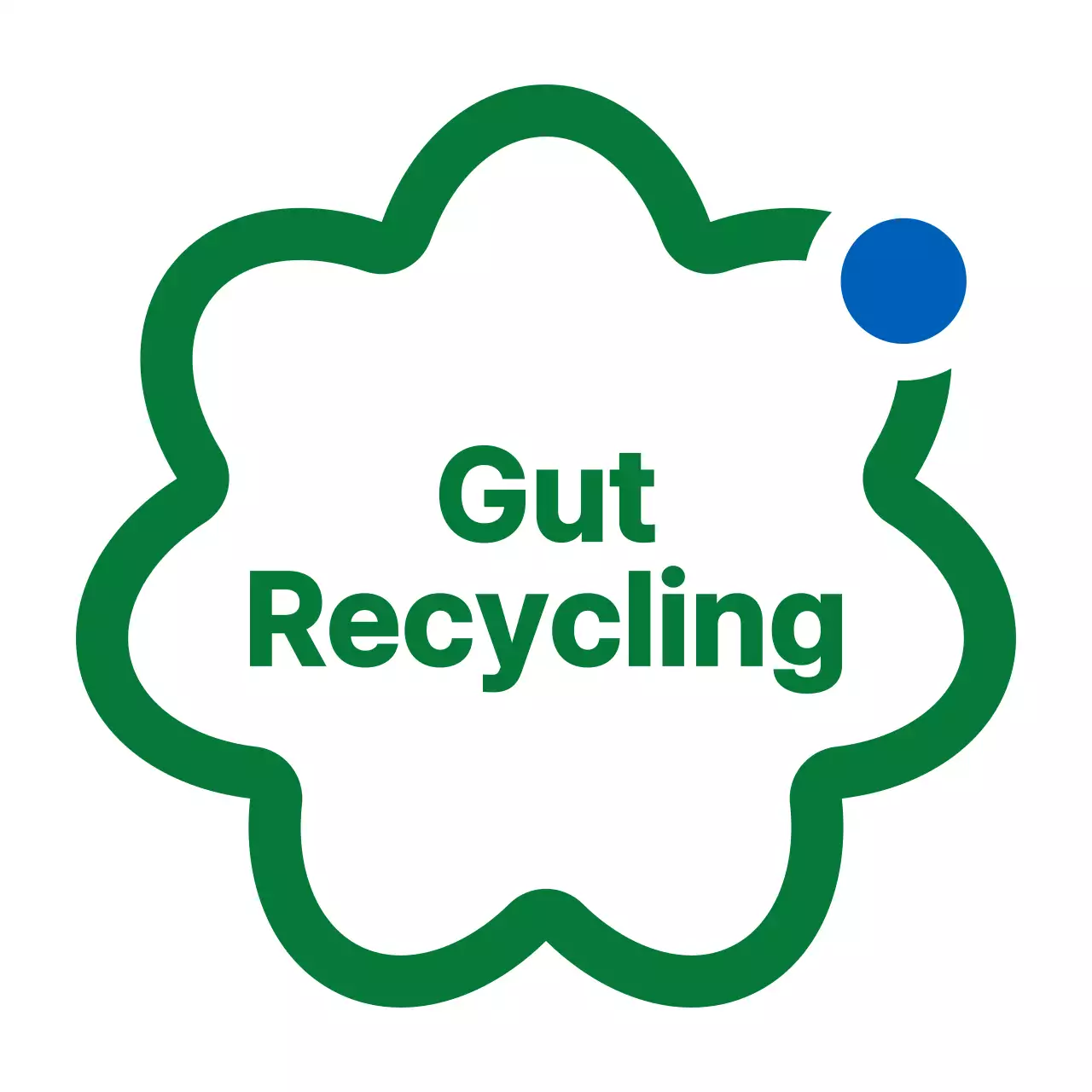 Einfache Symbol- und Textkombination in Grün und Blau Grüne Kampagnen