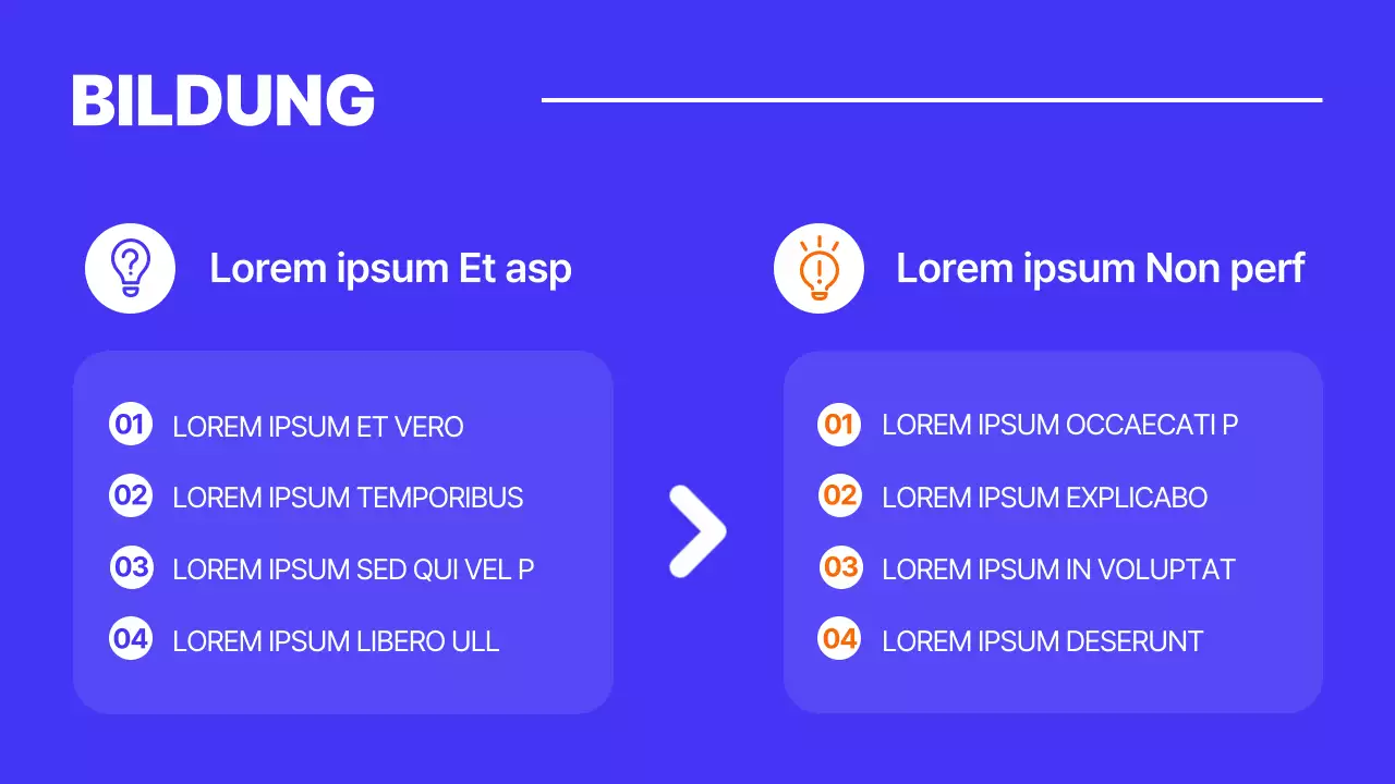 Illustriertes Thema der wirtschaftlichen Jugendbildung in Blau und Orange