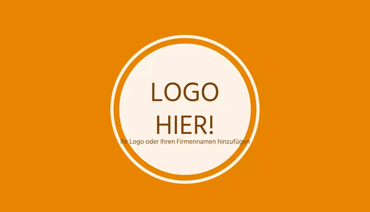 Einfache Visitenkarte