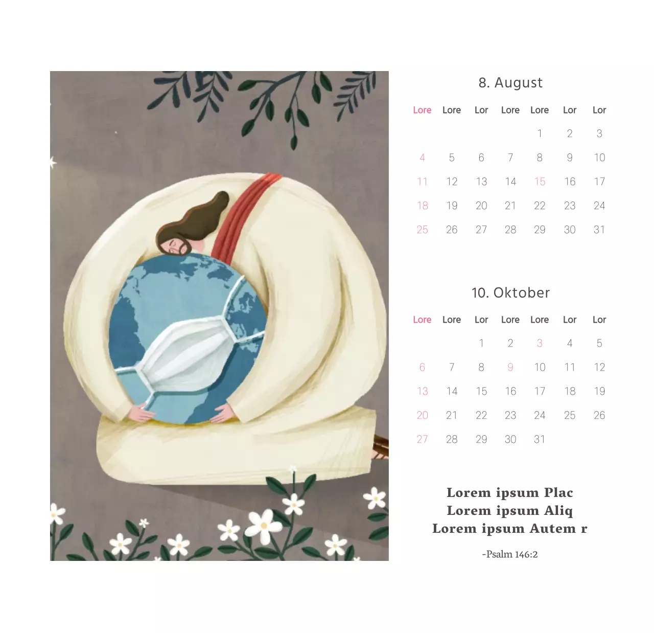  Illustration der Kirche Tischkalender der Kirche