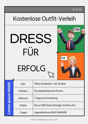 Mieten Sie einen Anzug in neutralen Grün-, Orange- und Blautönen mit einem Computerkonzept