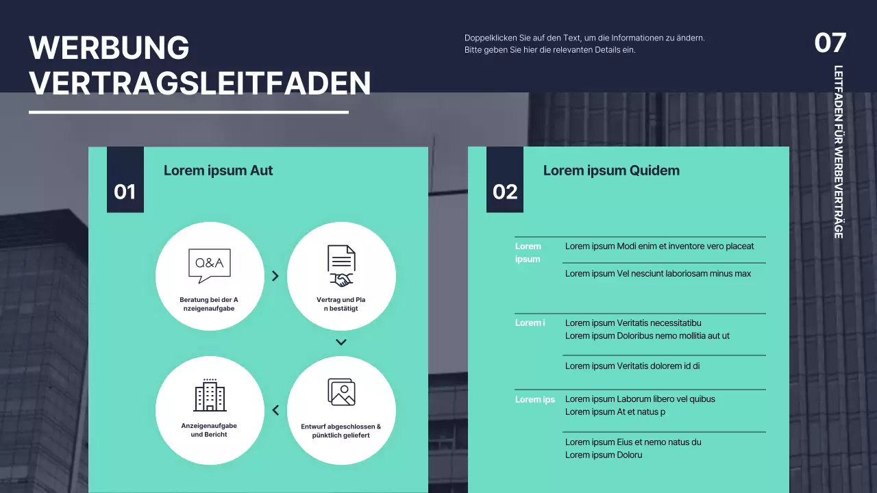 Medienvorschläge in Minz- und Marinetönen