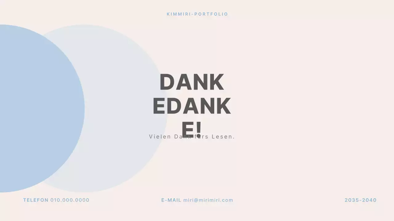 Moderne Designermappe in Beige und Hellblau