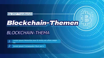 Blau Weiß Blockchain Schuhe