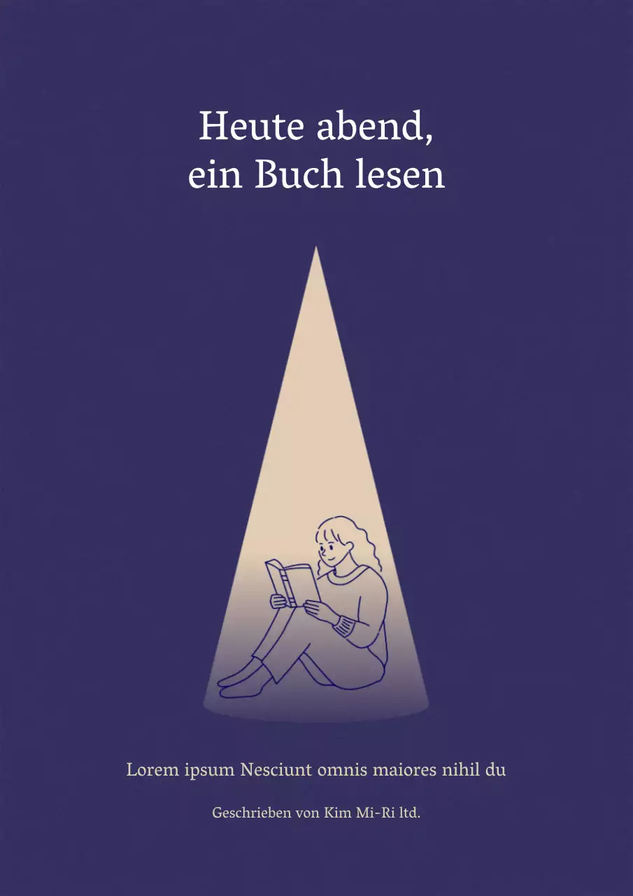 Lila und einfaches Lesen Essay Inhalt