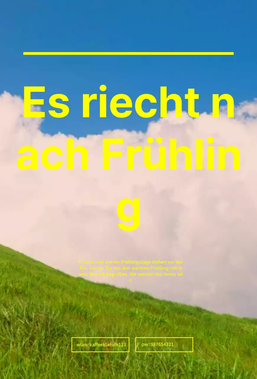 Gestaltung von typografischen Waren aus Fotos von Frühlingsblumen