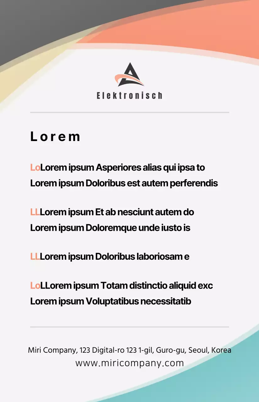 Ein farbenfrohes, übersichtliches Layout für Tempelbescheinigungen