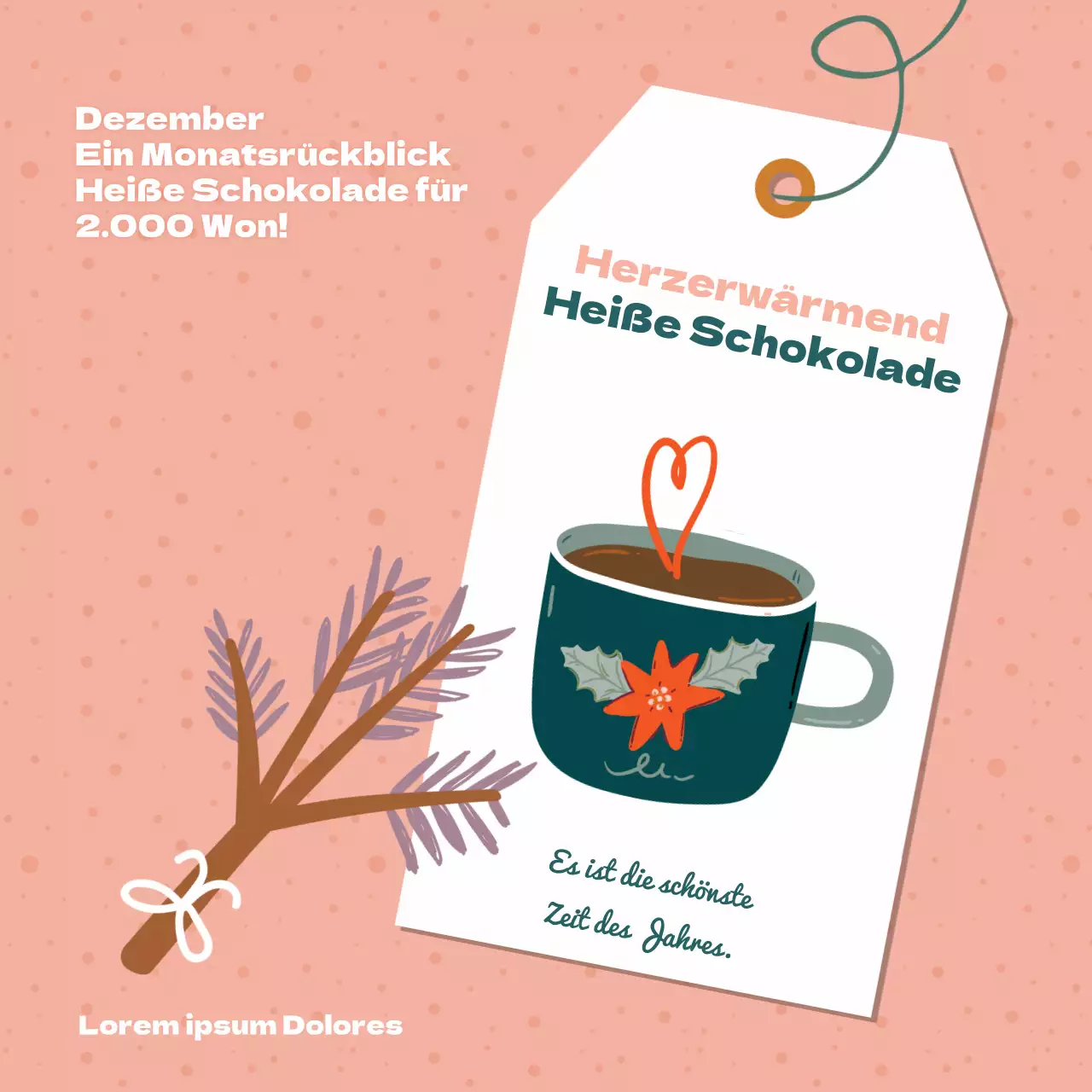 Winterliche Getränke