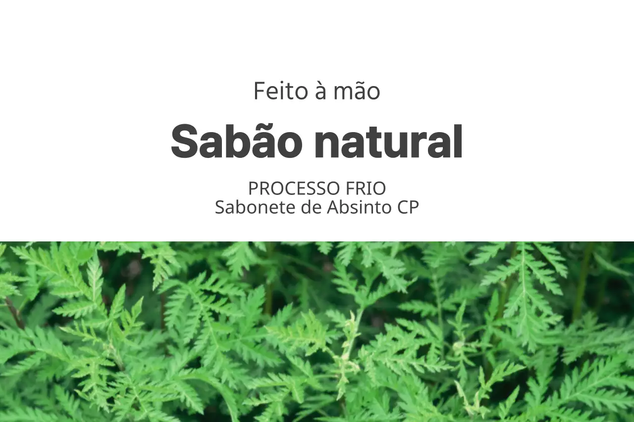 Sabonete de absinto