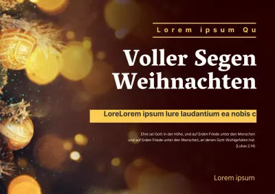 Frohe Weihnachten