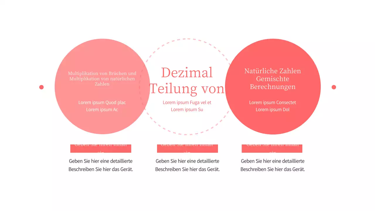 Die Infografik zur Tagesordnung in Rot