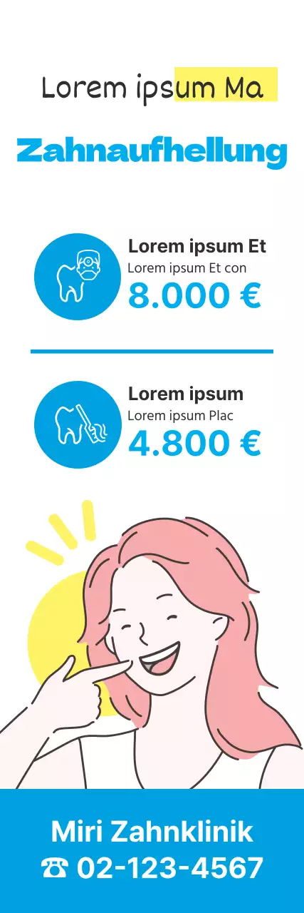 Blue Dentist Zahnaufhellung