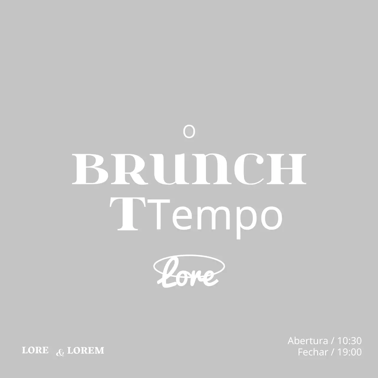 Logótipo de café de inspiração vintage em branco
