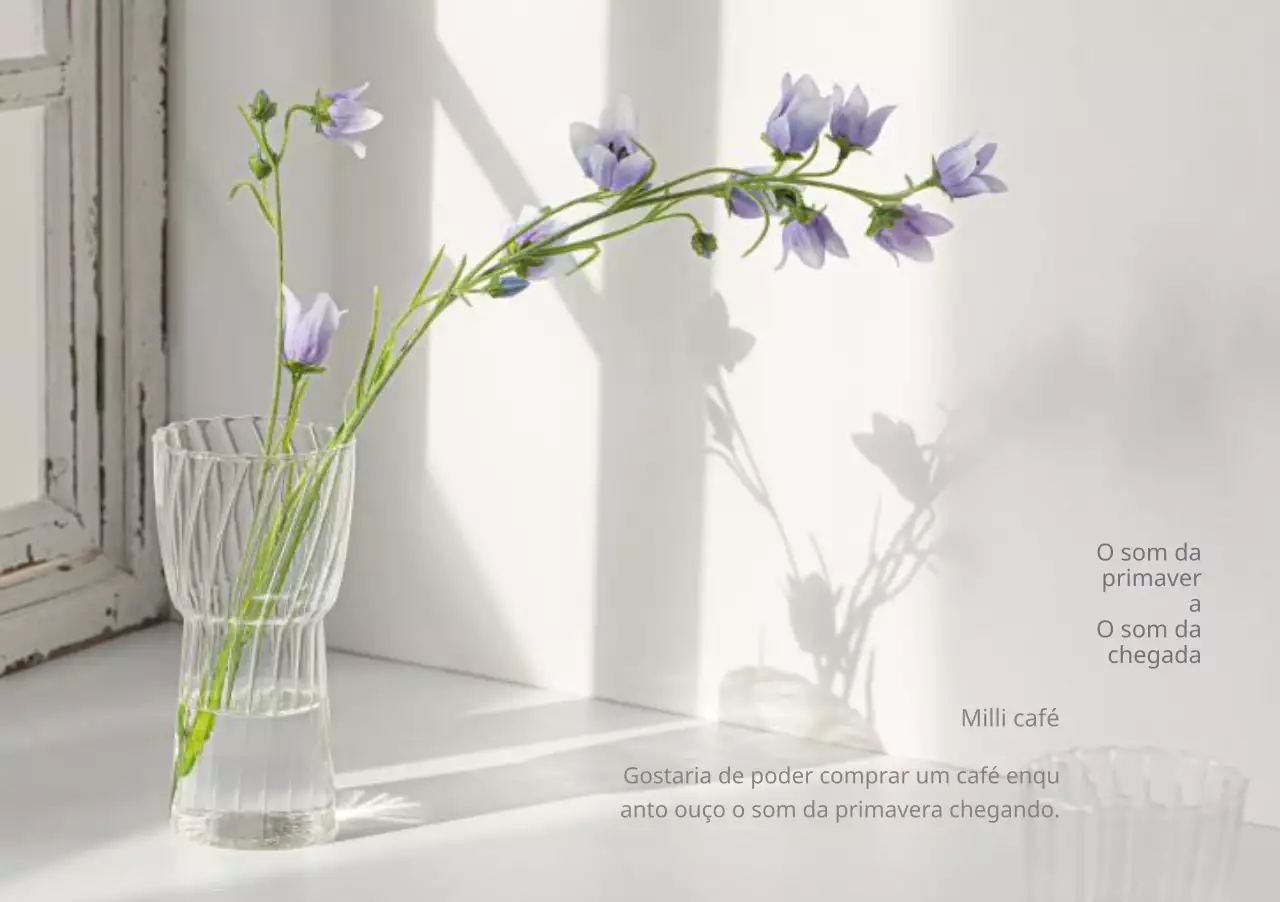 Design de inspiração japonesa com um conceito de flor de primavera