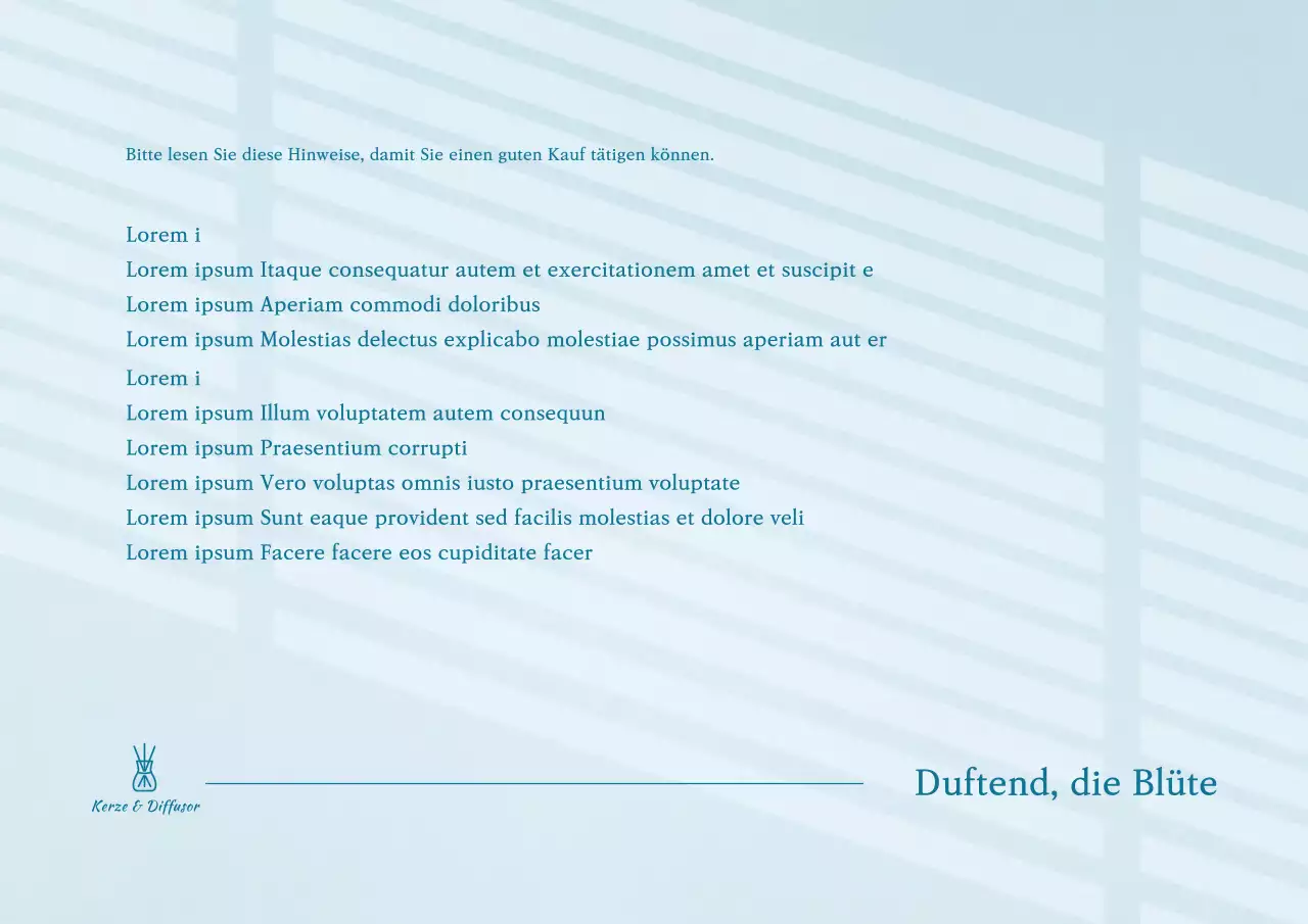 Hellblaue DiffusorenEinkaufenEinkaufenMallexTauschpostkarten