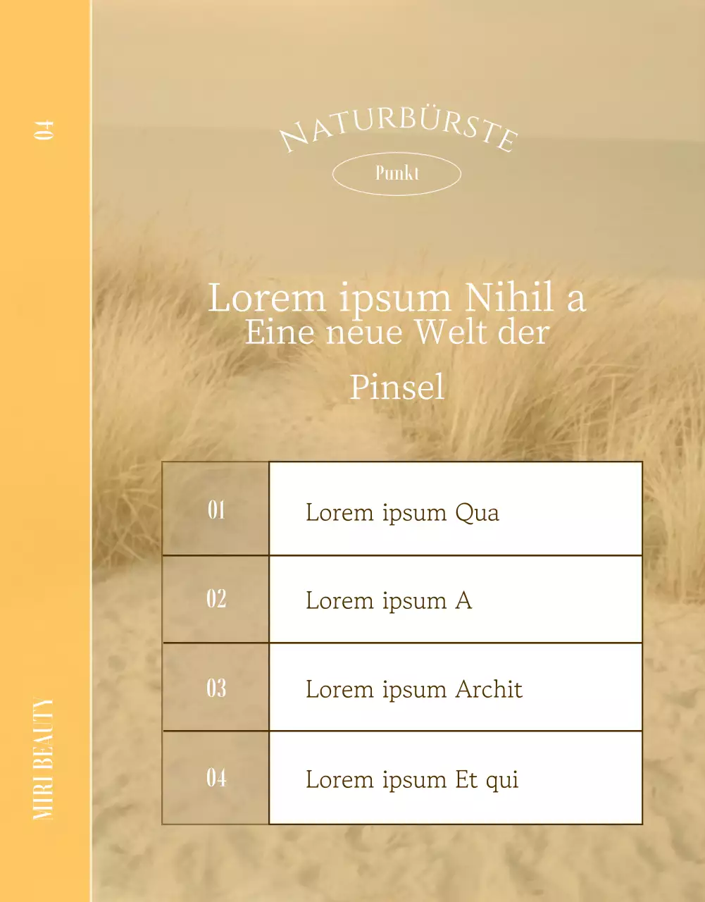 Einführung des Yellow Point Colour Emotional Brush