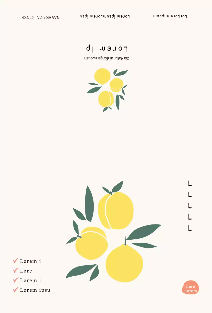 Werbung für ein gelbes Citronella-Produkt