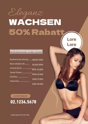 Buchen Sie einen Termin zum Wachsen