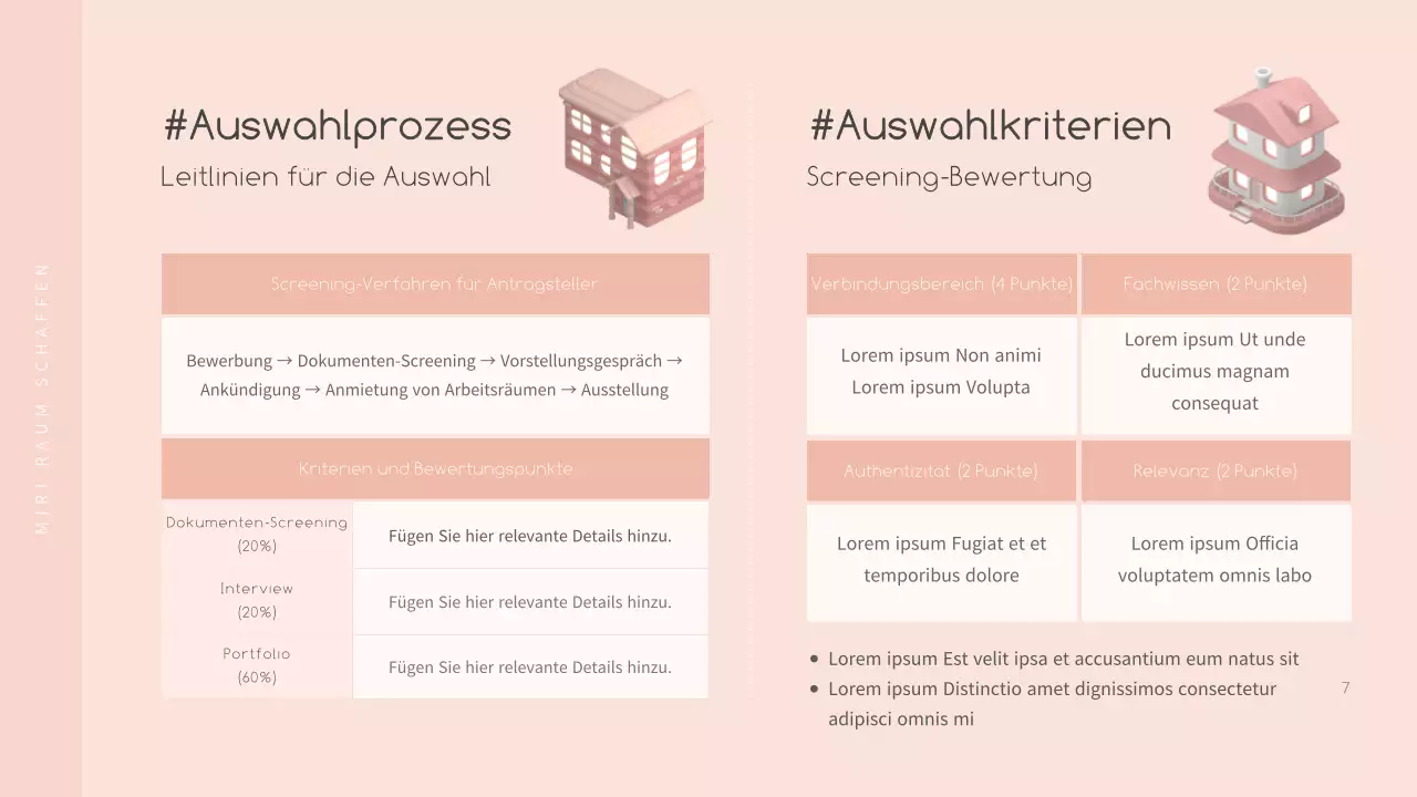 rosa 3d dreidimensionales konzept lokaler schöpfer einstellungsführer