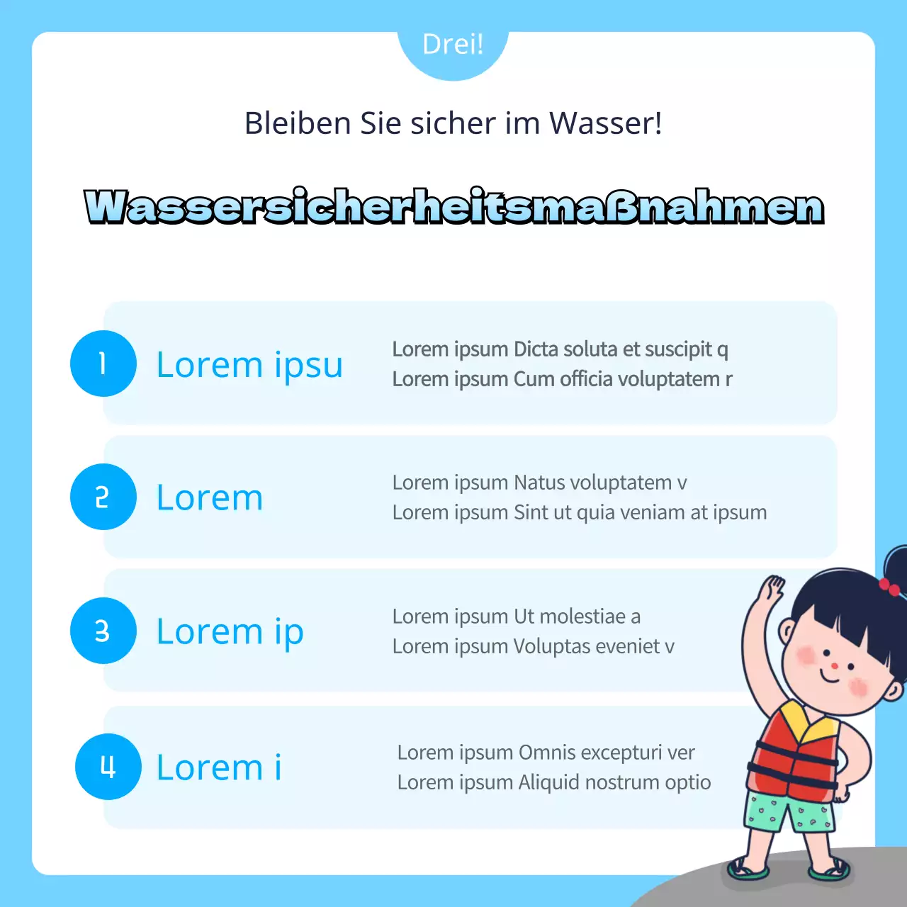 Was man vor und nach einem süßen kleinen blauen Dip tun sollte