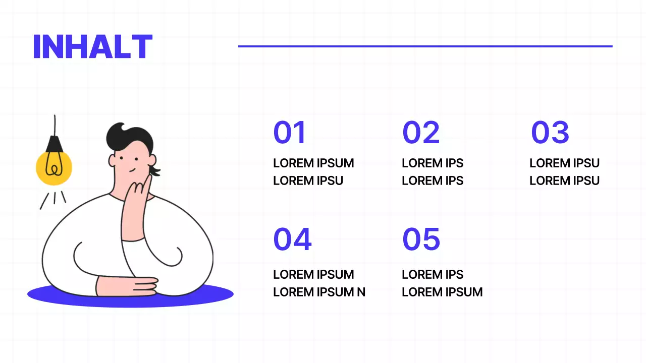 Illustriertes Thema der wirtschaftlichen Jugendbildung in Blau und Orange