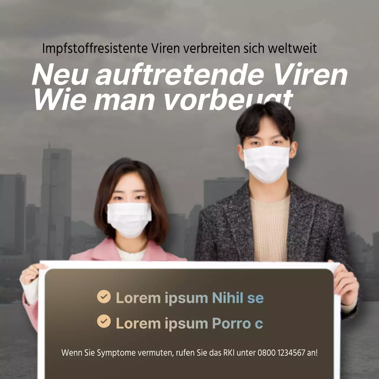 Vorbeugung gegen neue Viren