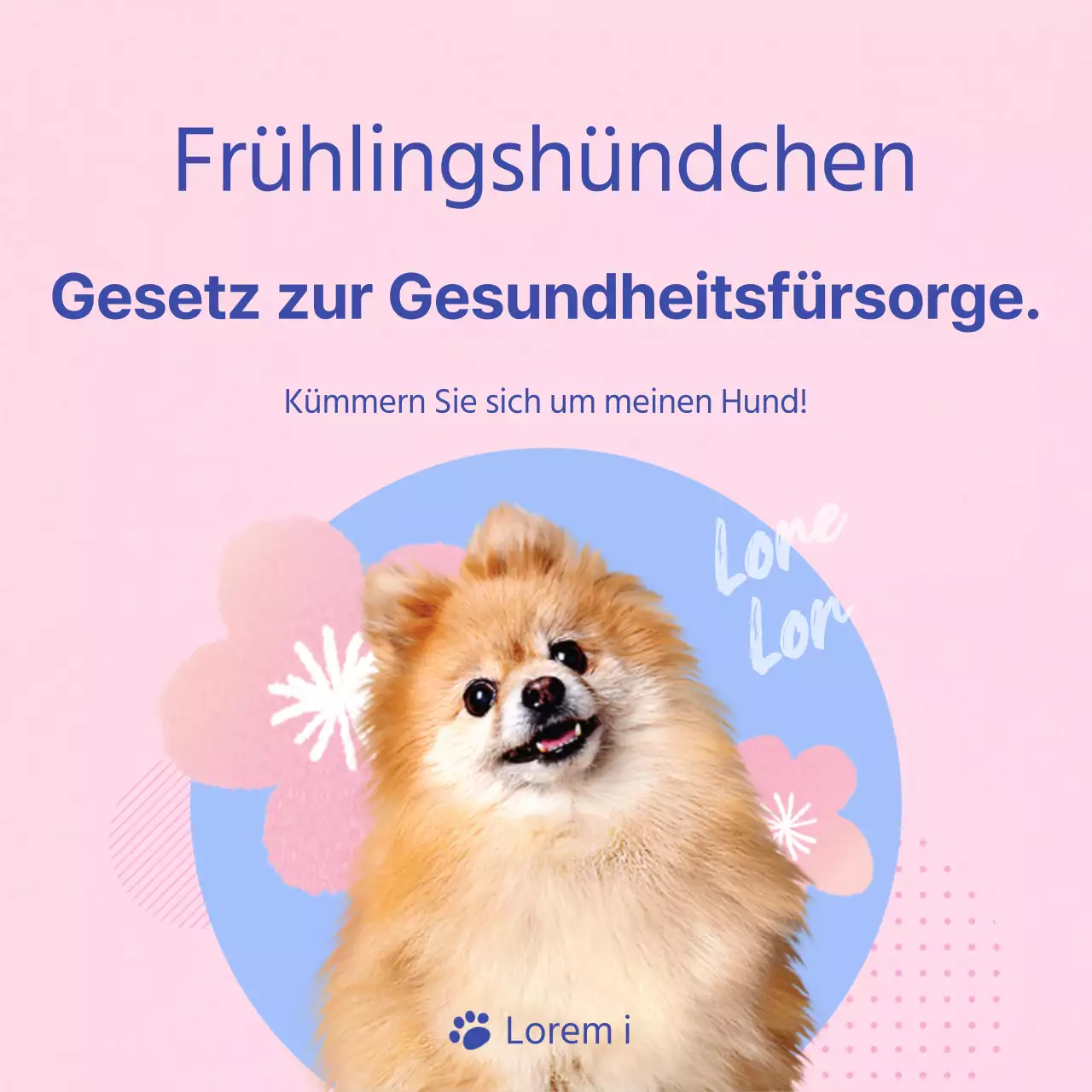 Ein Leitfaden für die Pflege Ihres rosa und hellblauen Welpen