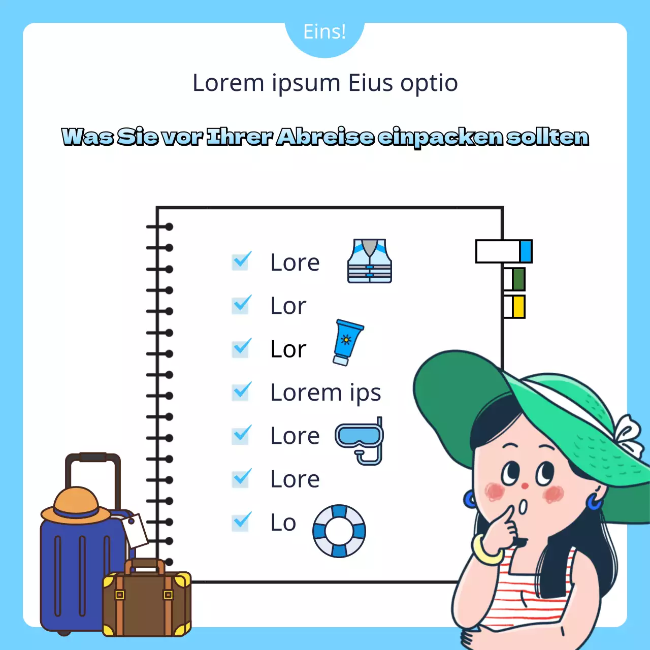 Was man vor und nach einem süßen kleinen blauen Dip tun sollte