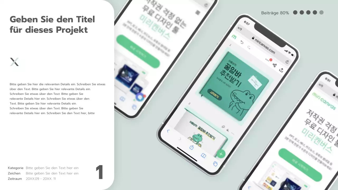 Eine saubere Planermappe mit einem schwarz-weißen Muster in Weiß und Grau
