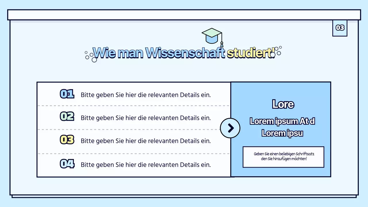 Orientierung im naturwissenschaftlichen Unterricht