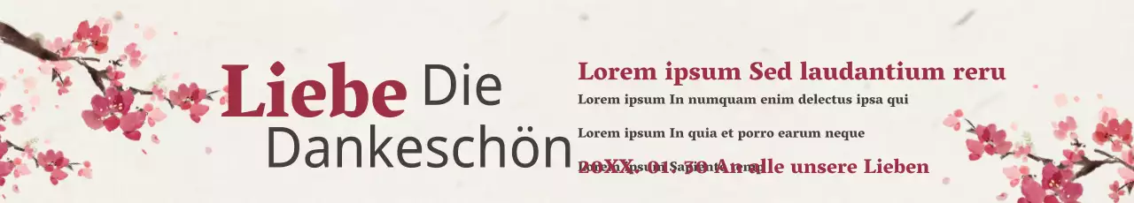 Ich liebe dich, danke
