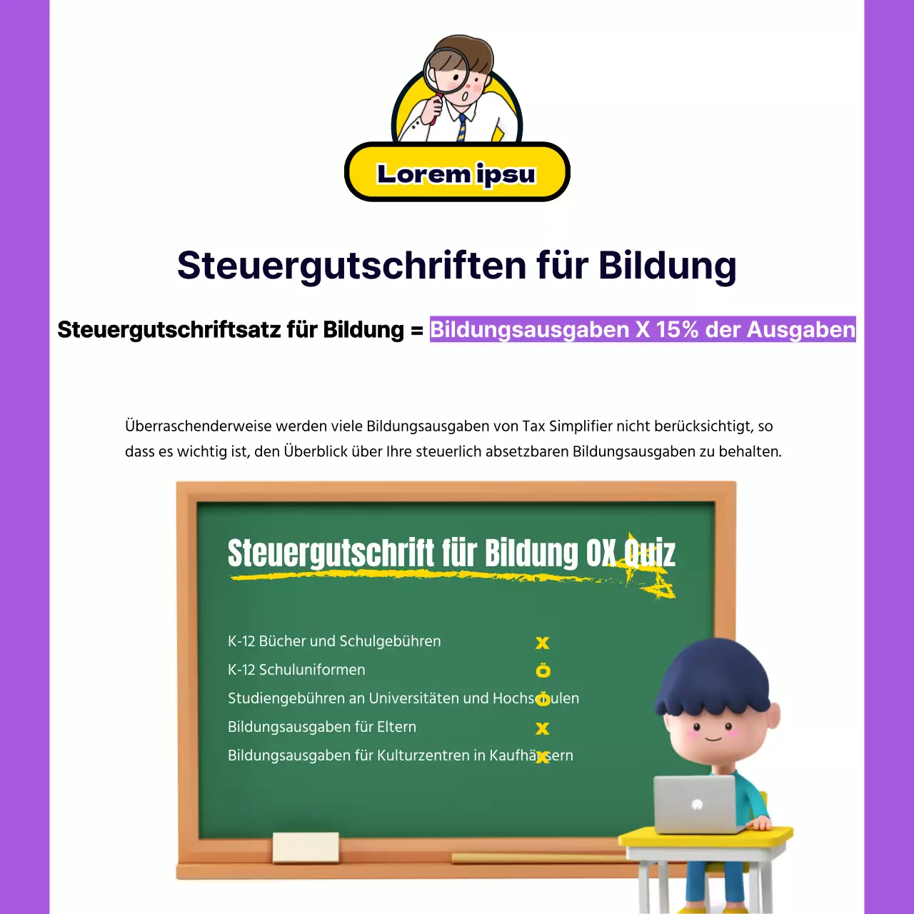 Versöhnung zum Jahresende mit niedlichen lila und gelben Illustrationen