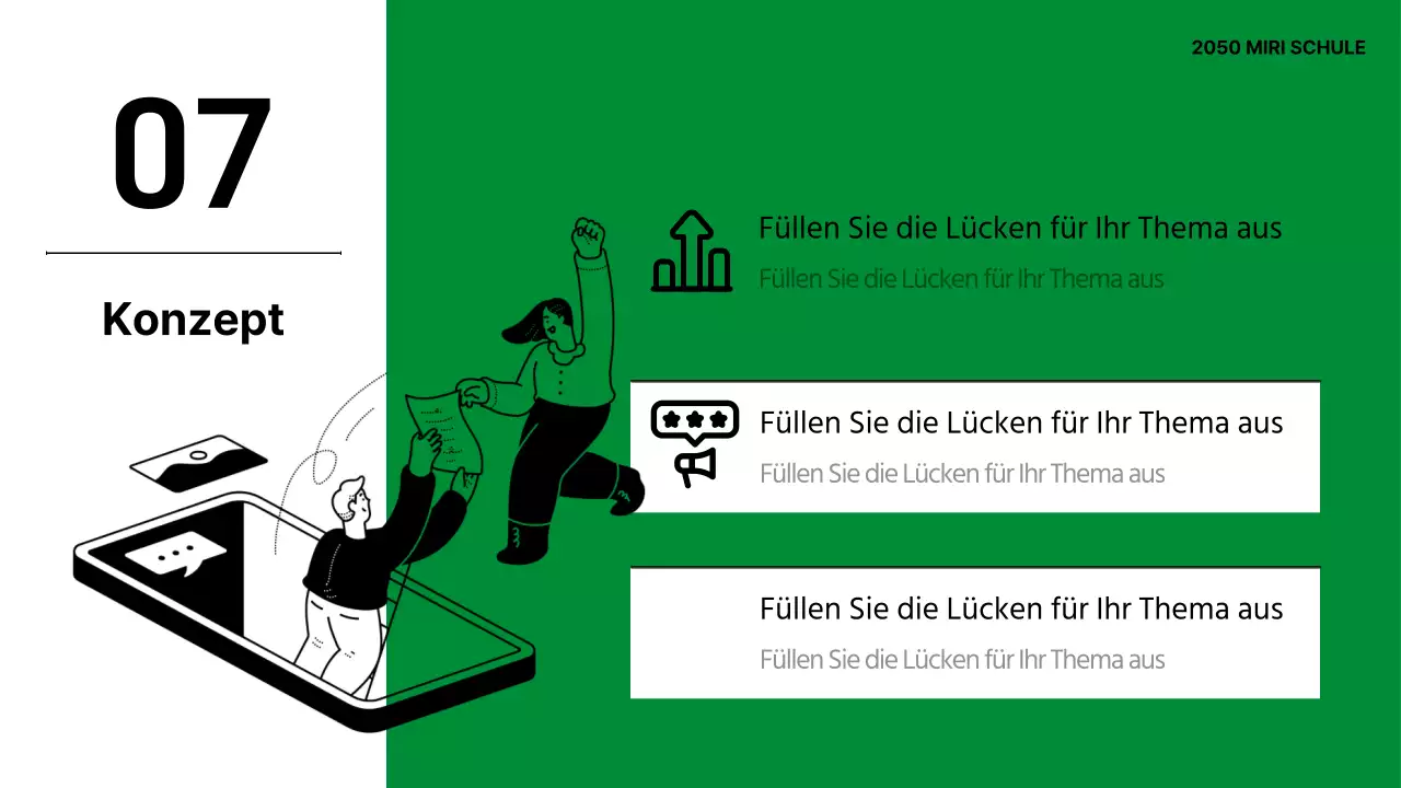 Ein einfaches Handout zur Einführung einer grünen Schule