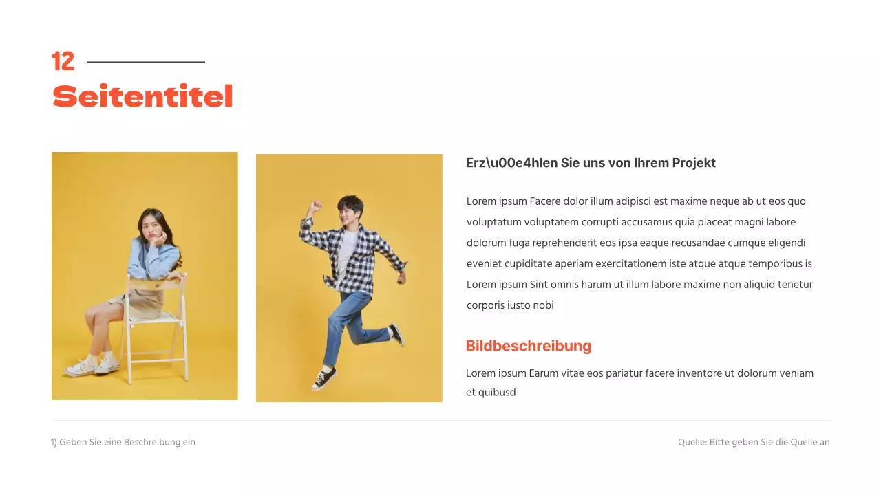 Saubere Präsentationen